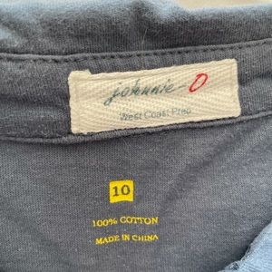 Johnny O boys long sleeve tshirt. Size 10.